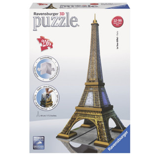 Ravensburger 睿思 R125562 埃菲尔铁塔 3D建筑拼图 216片