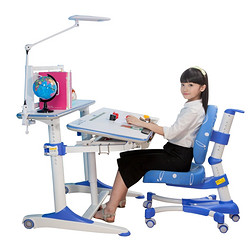 心家宜 M106_M200 儿童气压辅助升降学习桌椅套装