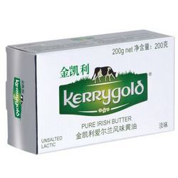 金凯利（KERRYGOLD）黄油 爱尔兰风味 200g（淡味）