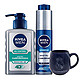 中亚PrimeDay：NIVEA 妮维雅 水活畅透套装（抗痘洁面150ml+精华露50g+多效洁面乳50g）