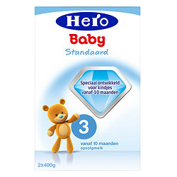 Hero Baby 婴幼儿奶粉 3段 800g *2件
