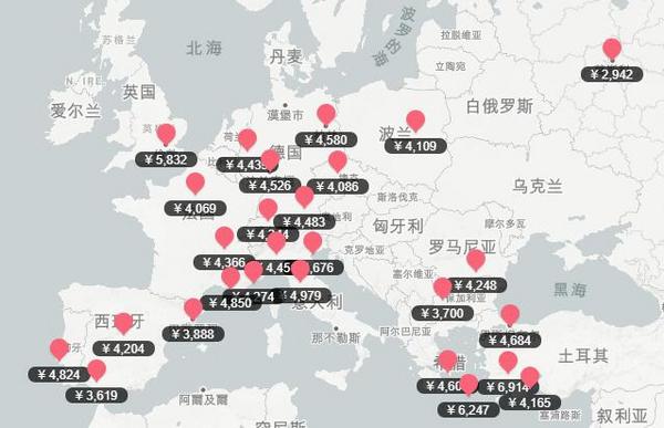 移动专享：骑鹅旅行 国际机票代金券