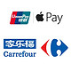 银联 X Apple Pay：家乐福、欧尚、永旺超市5折优惠