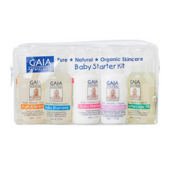 GAIA 婴儿迷你洗浴套装 50ml*5瓶*3件