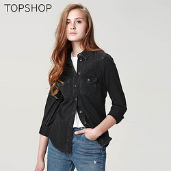 TOPSHOP 05H60JWBK 女士牛仔夹克