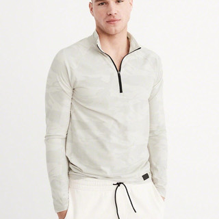 Abercrombie & Fitch Sport Half-Zip 男士半拉链运动T恤