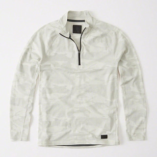 Abercrombie & Fitch Sport Half-Zip 男士半拉链运动T恤