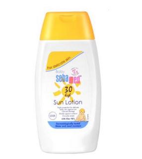 sebamed 施巴 婴幼儿防晒霜 SPF50+ 200ml+婴幼儿洗发水150ml