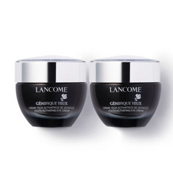 LANCOME 兰蔻 小黑瓶精华眼霜套装 15ml*2瓶  