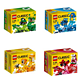LEGO 乐高 经典系列 10707/10709/10706/10708 彩色创意箱 *3件