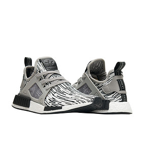 adidas 阿迪达斯 NMD_XR1 PRIMEKNIT 男子跑鞋 黑色UK6