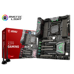 msi 微星 X299 GAMING M7 ACK主板