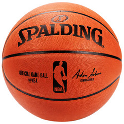 SPALDING 斯伯丁 NBA Official Game 74-569Y 官方比赛用球 +凑单品