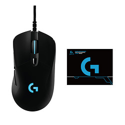罗技G403 有线游戏鼠标宏编程RGB英雄联盟G502/G900同芯