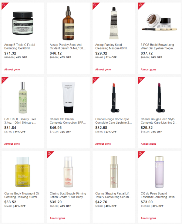 ebay卖家cosme-de-global 精选美妆个护促销（含SK-II、sisley等）