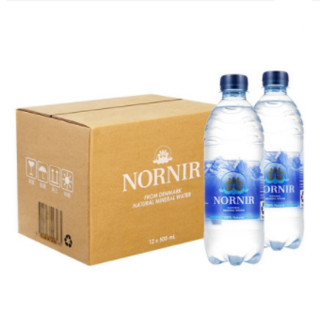 NORNIR 诺伦 天然矿泉水弱碱性 500ml*12瓶装