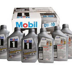 Mobil 美孚 美孚1号 SN 0W-40 全合成机油 946ml *6瓶