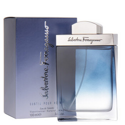 Salvatore Ferragamo 菲拉格慕 Subtil Pour Homme 蓝色经典 男士淡香水 100ml *2件