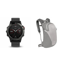 GARMIN 佳明 GARMIN 佳明 fenix 5 蓝宝石英文版 GPS户外心率表+Osprey Daylite 日光  13L 双肩背包