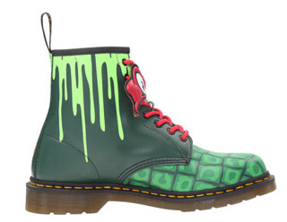 Dr. Martens “忍者神龟”主题系列 Raph款 中性马丁靴