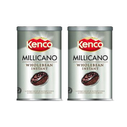 KENCO 全豆研磨速溶黑咖啡 100g*2罐