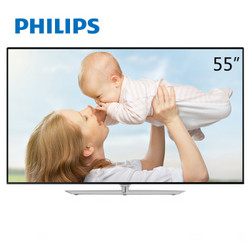 飞利浦（PHILIPS）55PUF6650/T3 55英寸 4K护眼(舒视蓝、抗蓝光) 8核智能液晶平板电视(京东微联APP控制)