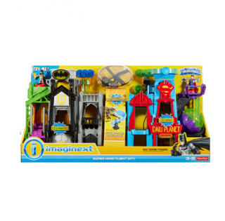 Fisher-Price 费雪 Imaginext DHT62 超人联盟超级英雄飞行城市