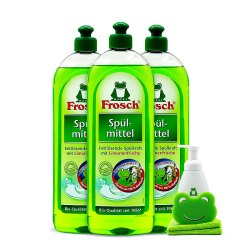 Frosch 菲洛施 柠檬浓缩洗洁精 750ML*3瓶