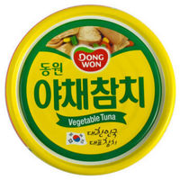 历史新低：DONG WON 东远 金枪鱼罐头 蔬菜味 150g *2件