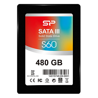 Silicon Power 广颖电通 S60  SATA 固态硬盘 480GB (SATA3.0)