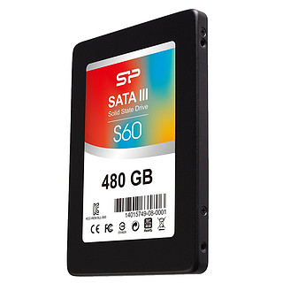 Silicon Power 广颖电通 S60  SATA 固态硬盘 480GB (SATA3.0)