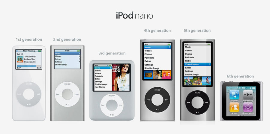 苹果公司下架 iPod nano和iPod shuffle