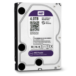 WD 西部数据 紫盘 4TB 监控级机械硬盘 WD40PURX 