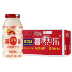 喜乐 乳酸菌饮品 95ml*64瓶 *3件