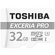 东芝（TOSHIBA）32G EXCERIA PRO TF（micro SD）极至超速存储卡