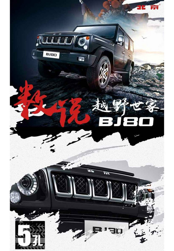 北京汽车BJ80 越野SUV 线上专享补贴