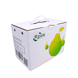 梨享庄园 欧盟有机翠玉酥梨 12粒 约2kg 礼盒装 