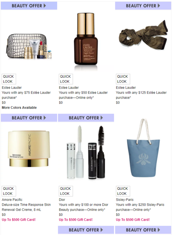 Neiman Marcus 购买正价商品送礼品卡 含包袋、服饰、美妆等