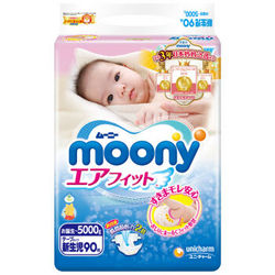 moony 尤妮佳 新生儿纸尿裤 NB90片