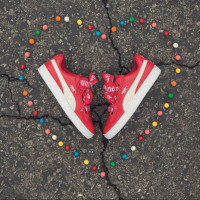 新品预售：PUMA 彪马 Basket Heart DE 女子休闲运动鞋