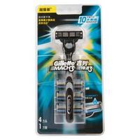 Gillette 吉列 锋速3 经典1刀架刀头+3刀头