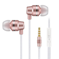 飚雷 T102手机耳机入耳式重低音男女生通用金属耳塞苹果安卓耳麦