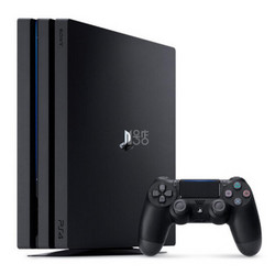 Sony 索尼 PlayStation 4 Pro 1TB 新PS4国行主机 黑色 新款标配(主机1个+手柄1个+游戏兑换卡)