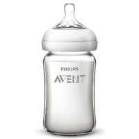 AVENT 新安怡 宽口径自然顺畅玻璃奶瓶 240ml *3件