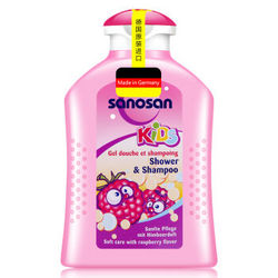 sanosan 哈罗闪 儿童二合一洗发沐浴露 200ml *3件+凑单品