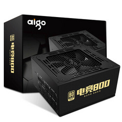 爱国者（aigo）额定800W 电竞800全模组电源（透明镀锡模组线/金牌80Plus/全日系固态电容）