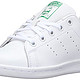adidas Originals Kids' Stan Smith EL C Fashion Sneaker, White/White/Fairway, 2.5 M US Little Kid