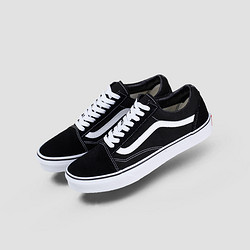 Vans 范斯 Old Skool 低帮帆布休闲黑白滑板鞋