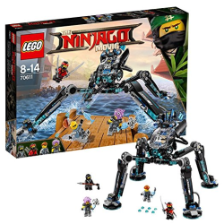 LEGO 乐高 Ninjago 幻影忍者系列 70611 水忍者的水上战斗机甲 *2件 +凑单品