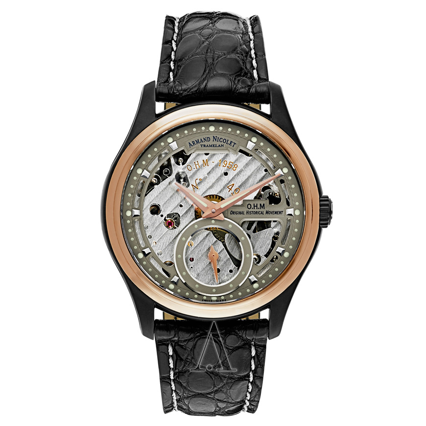 首页 礼品钟表 手表 男表 男款机械表 armand nicolet/艾美达男款机械